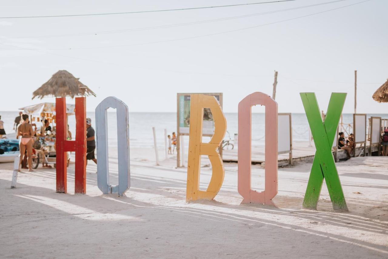 La Diosa Kali Beach Front Hotel Isla Holbox Exterior foto